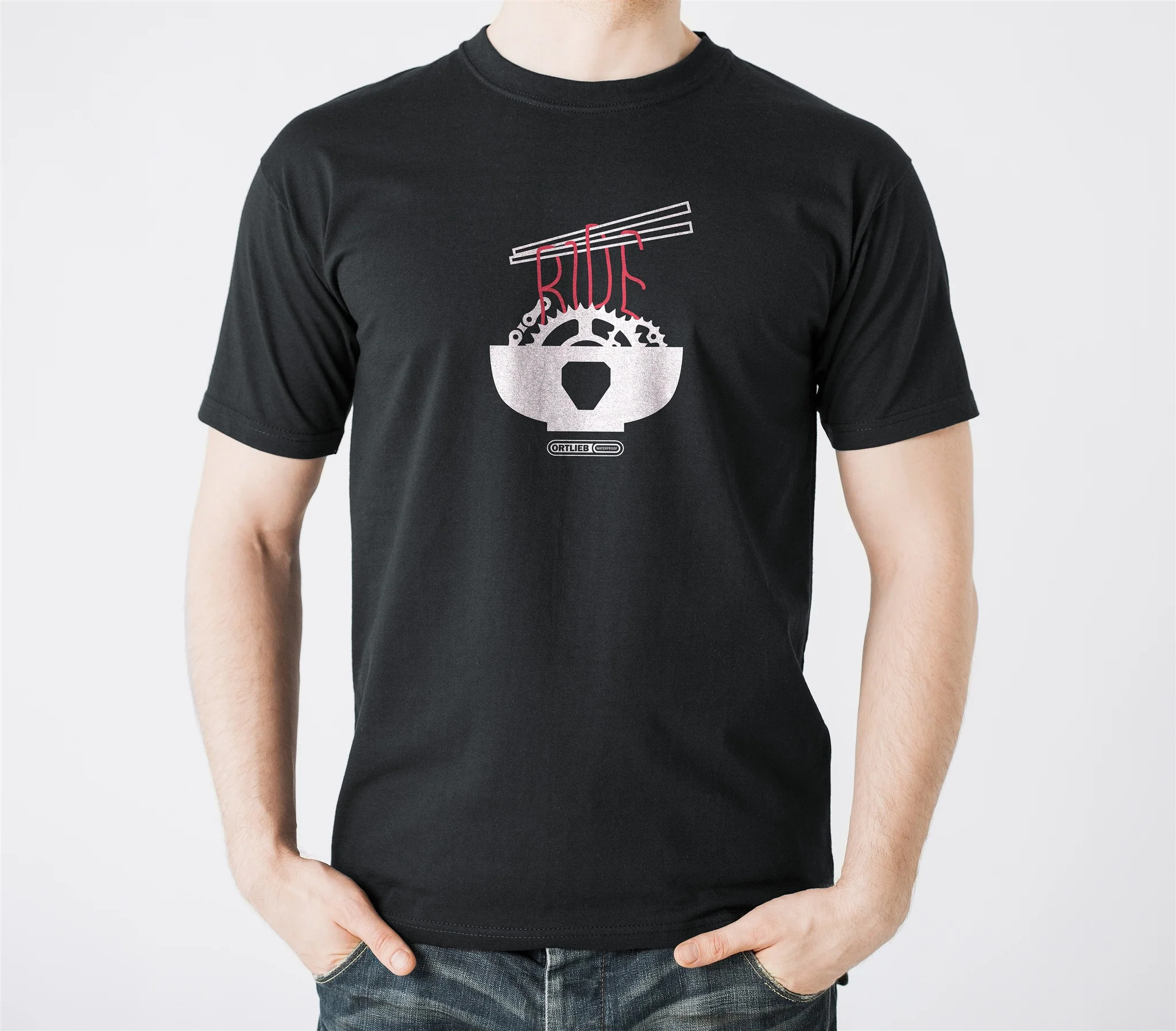 ORTLIEB T-Shirt Design "Ride"